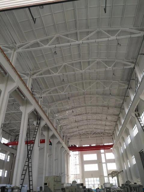 胡埭独栋机械厂房出租，层高16米，行车20吨